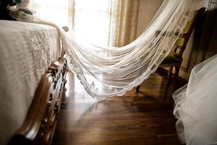 Un dettaglio della sposa catturato da Alessio Franchi