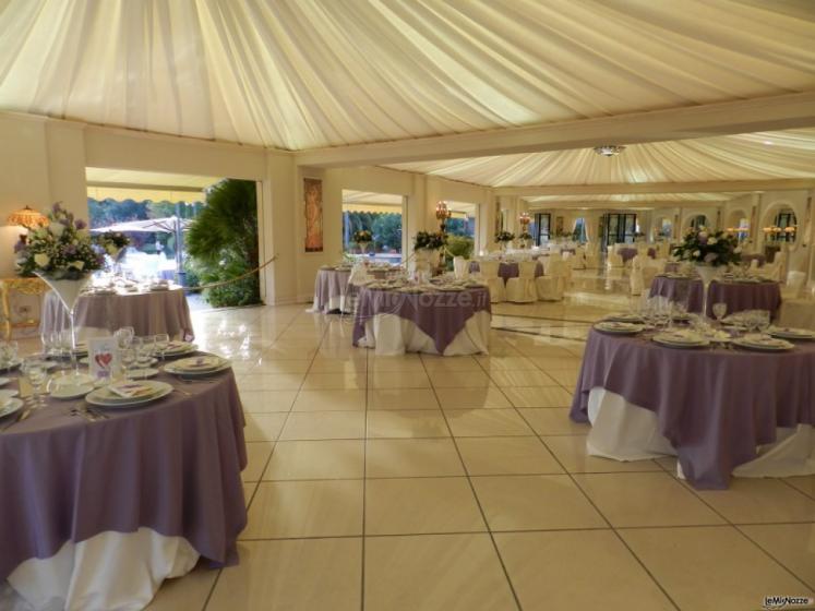 Gazebo in giardino per il matrimonio