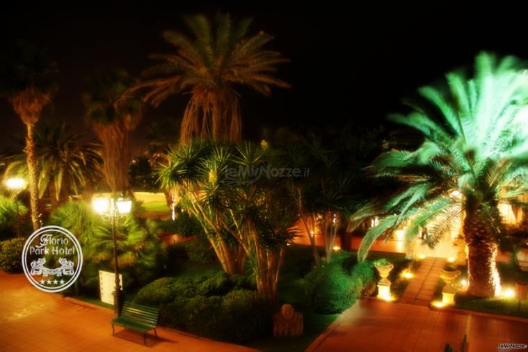 Location incantevole con illuminazione serale