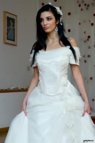 Acconciatura naturale per la sposa