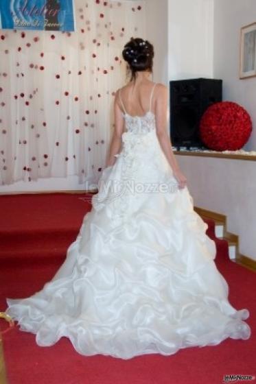 Acconciatura raccolta per la sposa