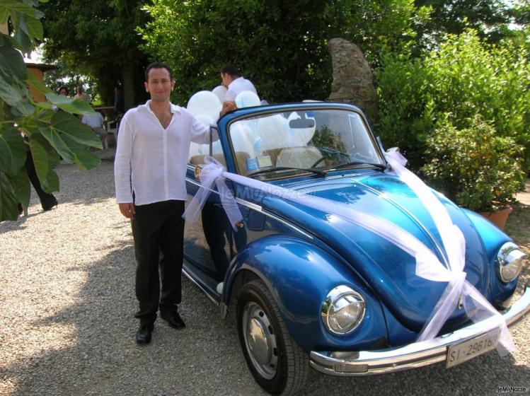 Il Maggiolone di Maurizio - Servizio di noleggio auto per il matrimonio a Firenze