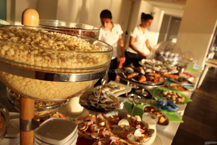 Banchetto in preparazione