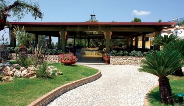 Gazebo per il ricevimento di matrimonio a Napoli