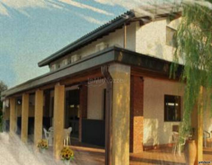 Esterno dell'agriturismo per ricevimento di matrimonio Masseria Pezza del Medico