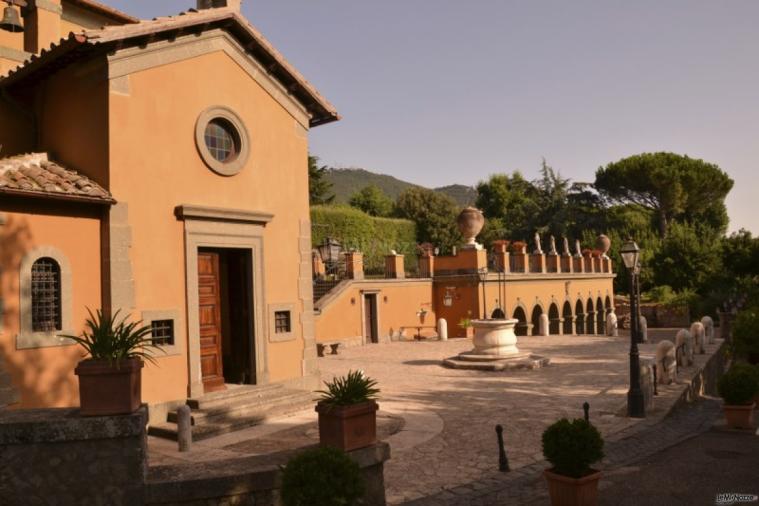 Ingresso alla Cappella Privata - Matrimonio ai Castelli Romani