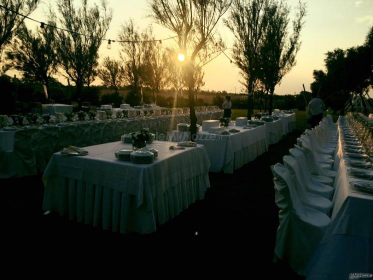 Guna Beach Club - Il ricevimento al tramonto