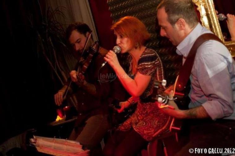 Esibizione del trio a Cesano