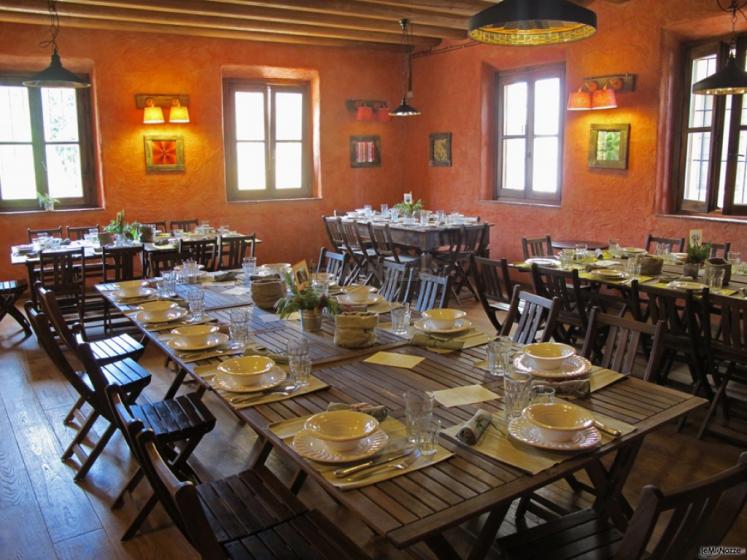 Sala interna della locanda