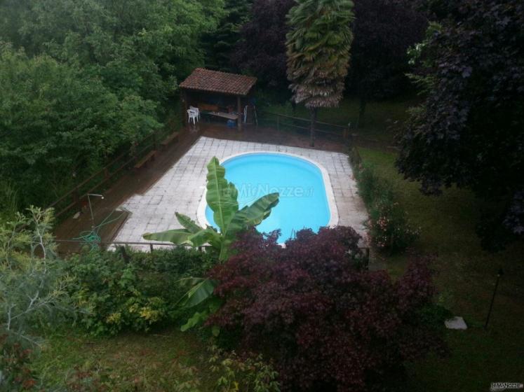 la piscina