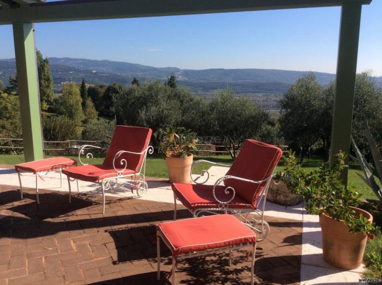 Agriturismo Colle San Felice - Spazi esterni per matrimoni