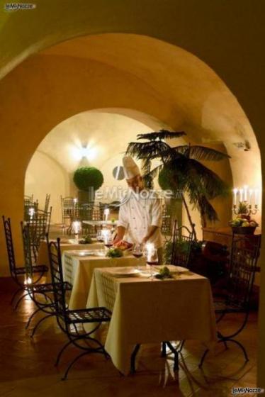 Sala interna per i ricevimenti di matrimonio
