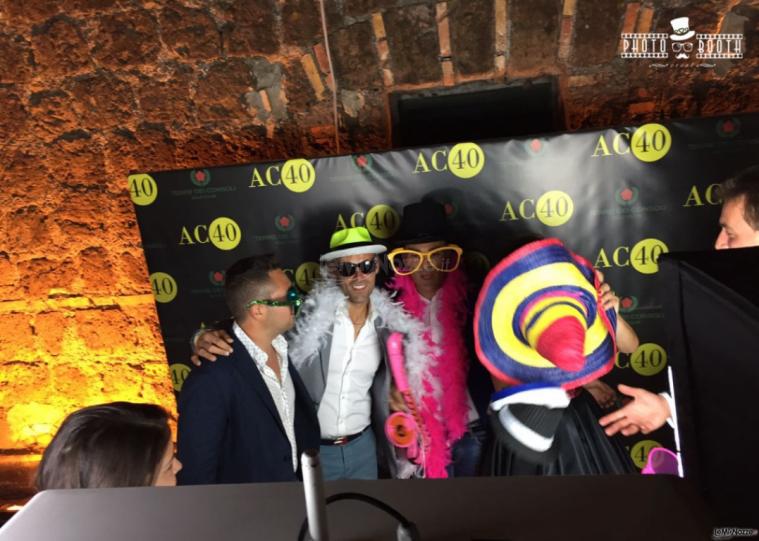 Photo Booth Event - Allestimento del fondale personalizzato