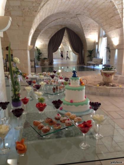 Preparazione elegante del Gibos Catering