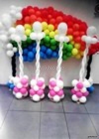 Arcobaleno e allestimenti