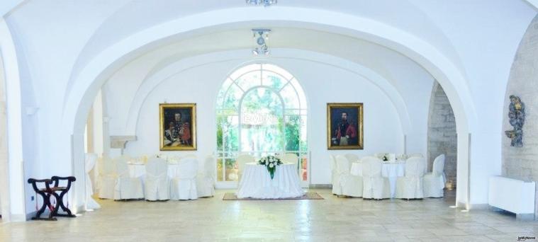 Sala interna di Villa Fenicia