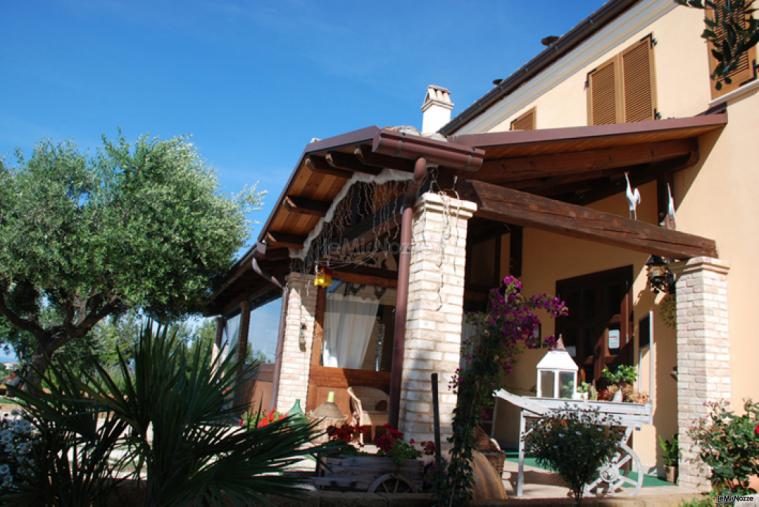 Ingresso all'agriturismo