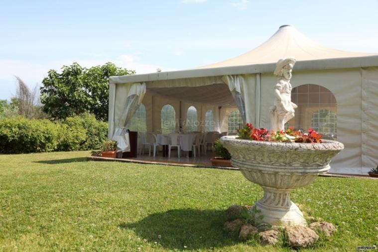 Ricevimento di matrimonio in giardino - Club La Cambusa