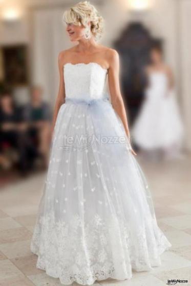 Abito da sposa in stile principesco dell'Atelier Cristina Rocca