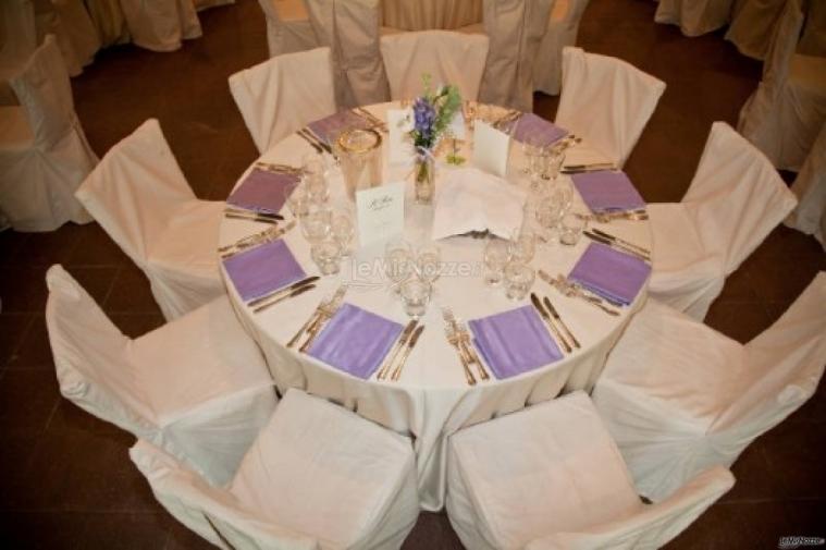 Tavolo circolare matrimonio