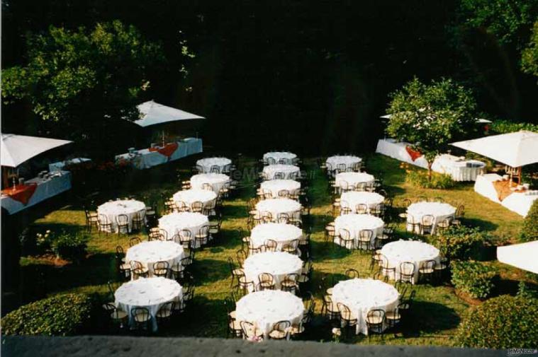 Il banchetto di nozze della Villa Casalini