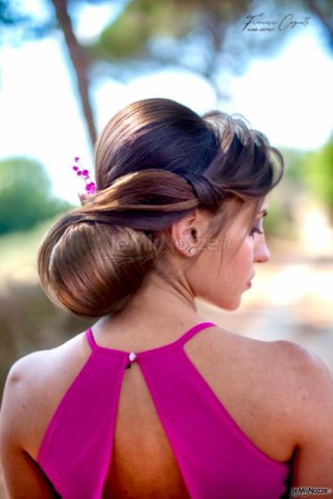 I Cagnetti parrucchieri - Fiocco laterale con elegante chignon