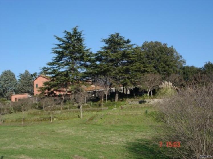 Veduta esterna della location di nozze