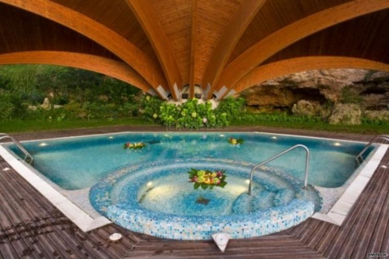 Piscina della location di matrimonio