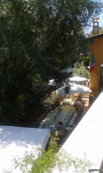 Antica Mola - Il giardino per il ricevimento di nozze