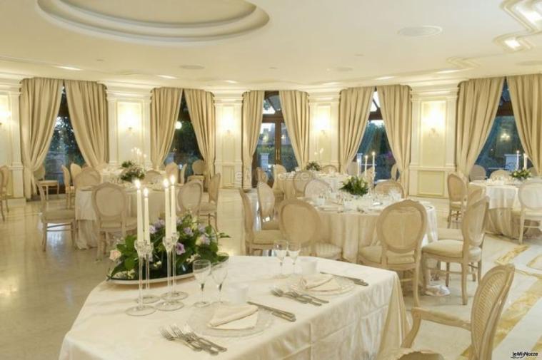 Sala interna per il ricevimento di nozze