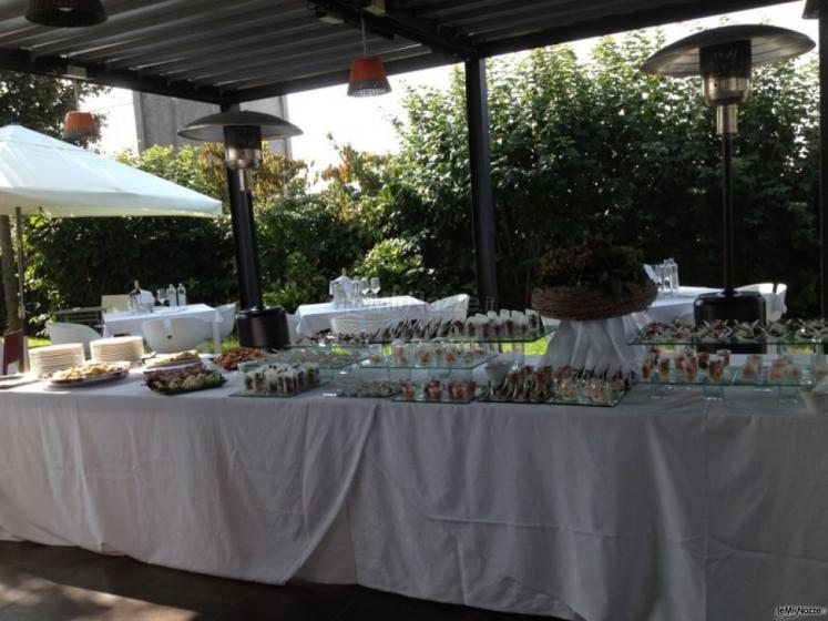 Tavolo dell'antipasto di matrimonio
