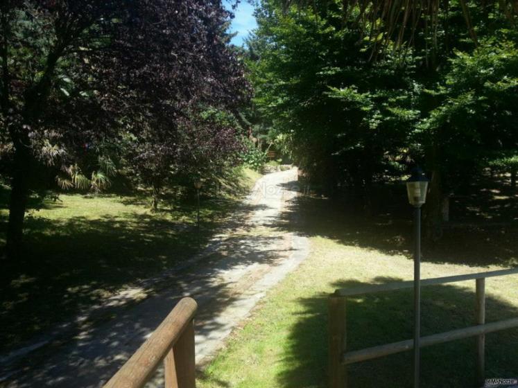 Il giardino esterno