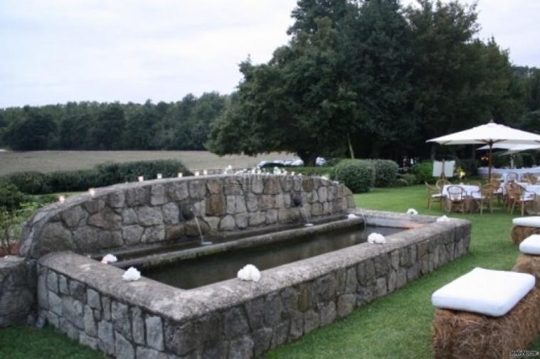 Fontanile della location per il matrimonio
