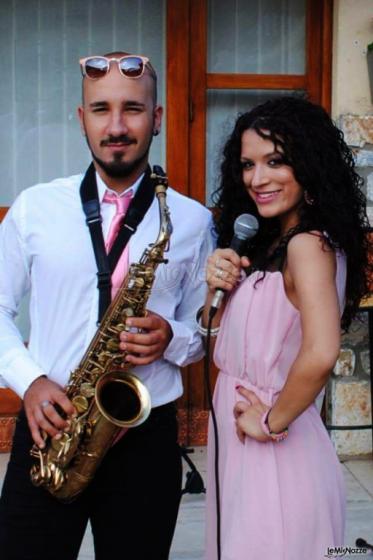 Sara Ricciolilla Todisco - Sara e il sassofonista Max