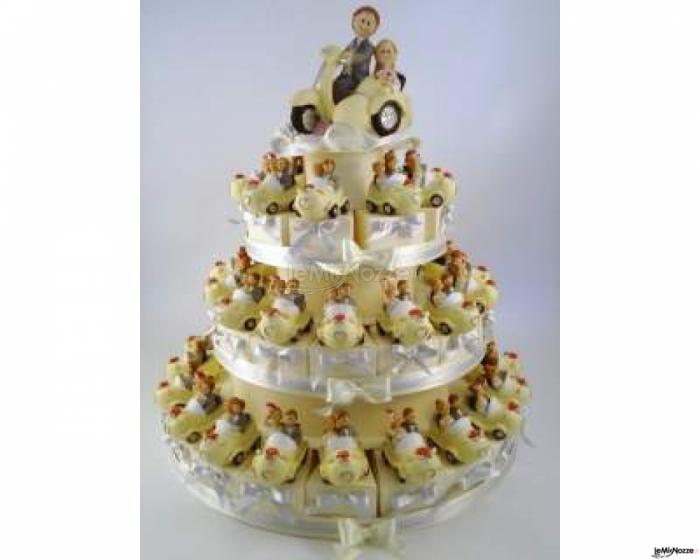 Torta sposi - La Miniera D'Argento