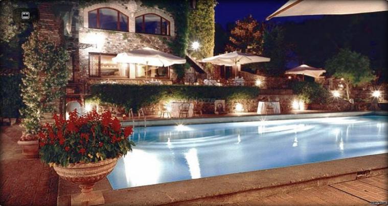 Location di matrimonio con piscina