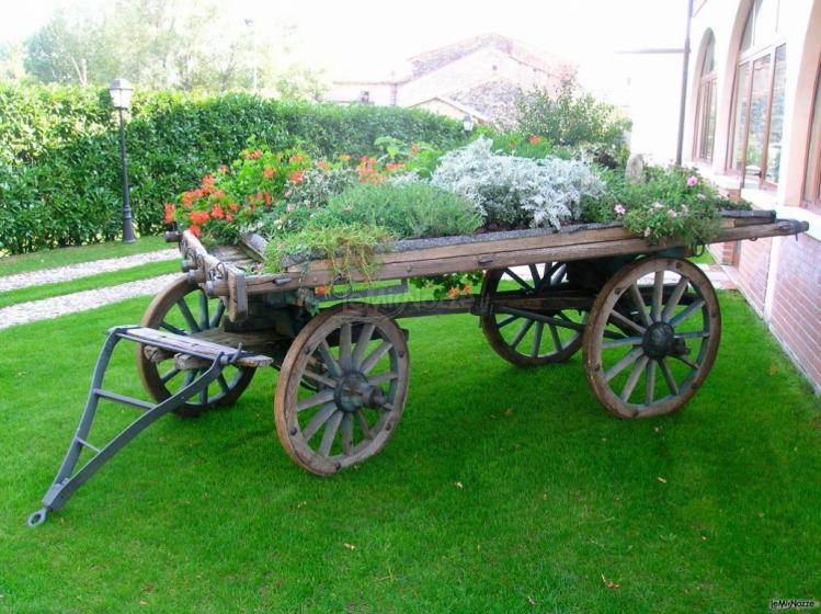 Carro fiorito