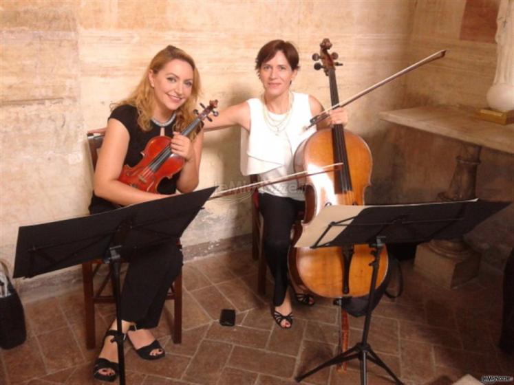 Duo Briand - Violino violoncello per il matrimonio a Roma