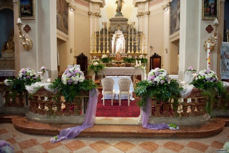Allestimenti floreali in chiesa