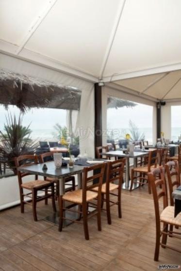 Ricevimento di matrimonio sotto il gazebo