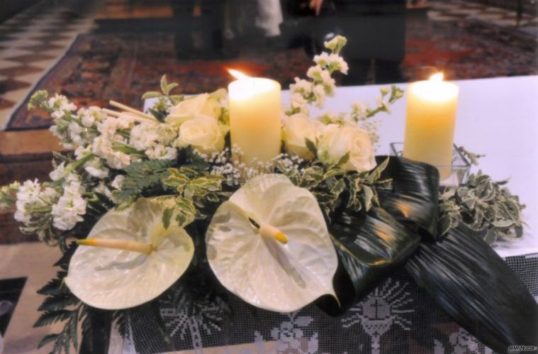 Anthurium per l'allestimento della chiesa
