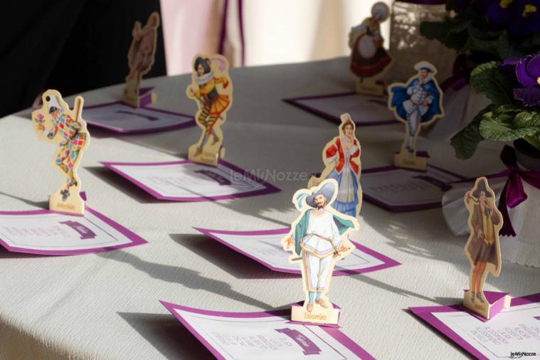 Studio Armonie Creative - Tableau de mariage tema maschere
