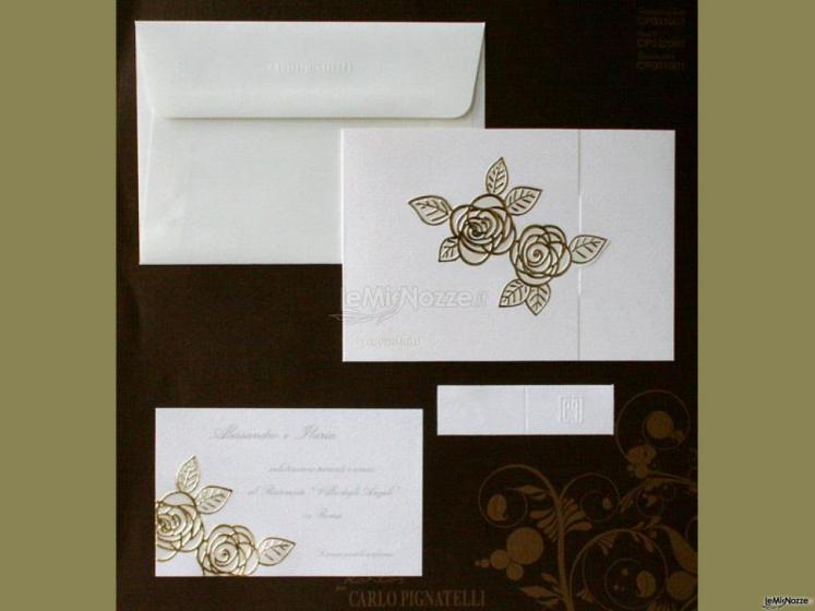 Partecipazioni di matrimonio con disegni