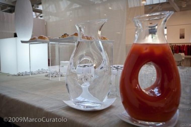 Brocche per il cocktail di nozze