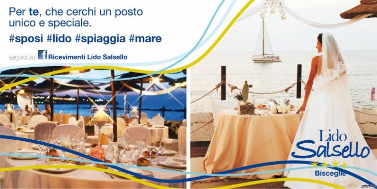 Lido Salsello Ricevimenti - Allestimento per un matrimonio in spiaggia