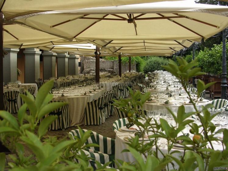 Ricevimento di matrimonio in giardino - Casal Romito