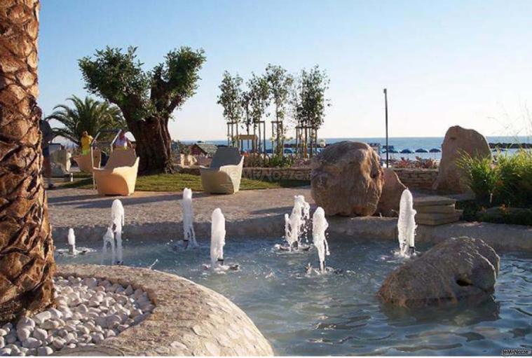 Fontane della location di nozze - Hotel Villa Pigna