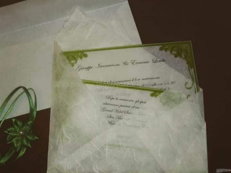 Agenzia Wedding Planner di Giovanna Russo - Partecipazioni fatte a mano