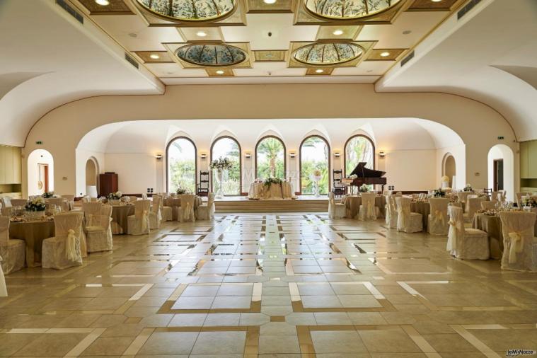 Borgo Ducale Brindisi - Il ricevimento di nozze nella sala interna