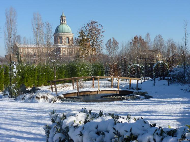 Il parco innevato